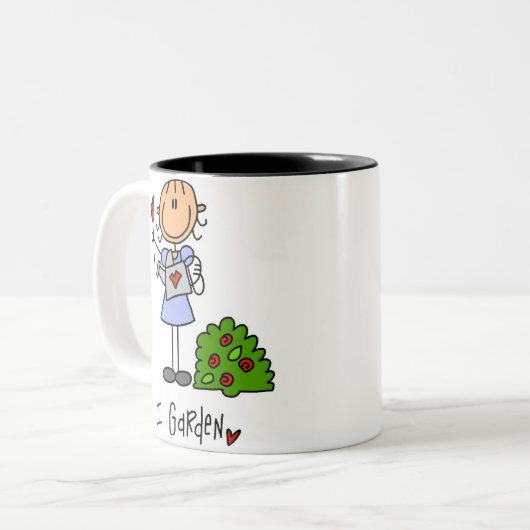 I Garden Tweekleurige Koffiemok (Voorkant links)