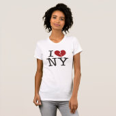I [gebroken hart] NY T-shirt (Voorkant volledig)