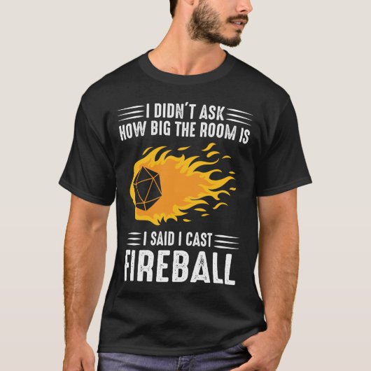 I Gegoten T-shirt Fireball (Voorkant)