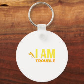 I Get Us Into Out Of Trouble Set Matching Couples Sleutelhanger (Voorkant)