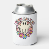 I Ghost Retro Halloween Blikjeskoeler (Blikje Voorkant)