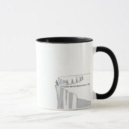 I Go Against the Flow – Inspirational Coffee Mug Mok