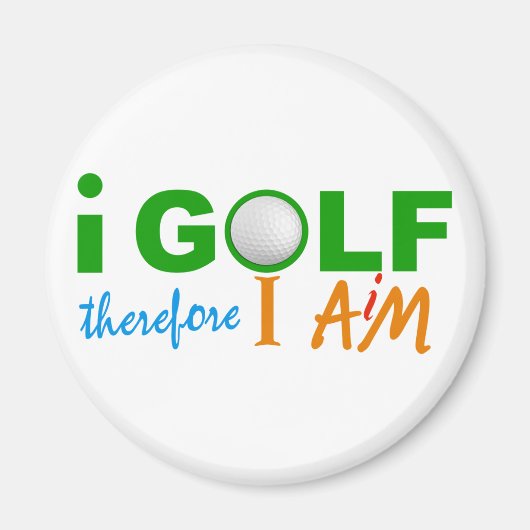 I GOLF magneet (Voorkant)