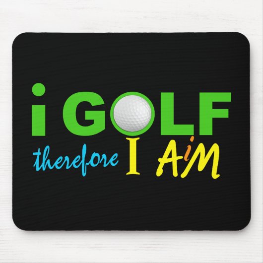 I GOLF mousepad Muismat (Voorkant)