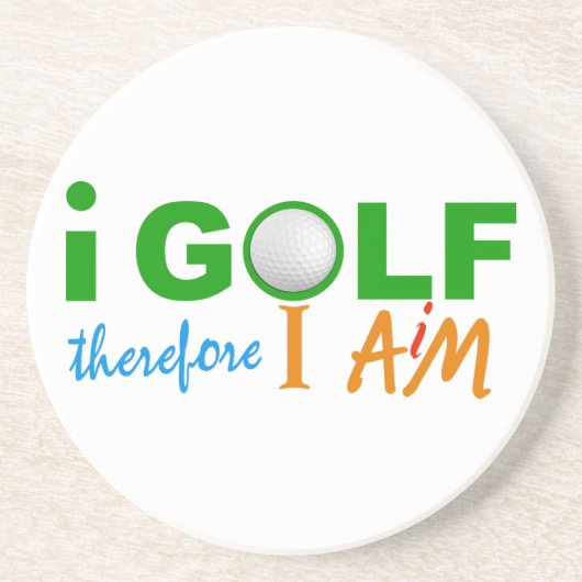 I GOLF onderzetter (Voorkant)