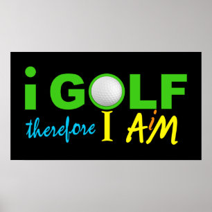 I GOLF poster