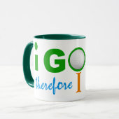 I GOLF tasse - choisir style & couleur (Devant gauche)