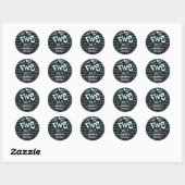 I Got Five on It Ronde Sticker (Vel)