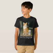 I Got That Dawg In Me Funny Cigarette Cat Smoking  T-shirt (Voorkant volledig)