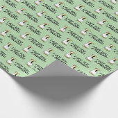 I GOT YOU A PRESENT! shouty chicken Cadeaupapier (Hoek)