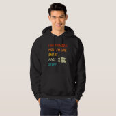 I Graduated Now I'm Like Smart And Stuff College H Hoodie (Voorkant volledig)