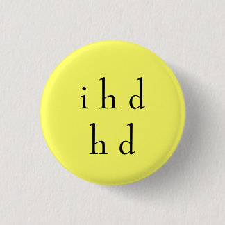 i h dh d ronde button 3,2 cm