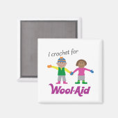 I Haakwerk voor Wool-Aid magneet (Voorkant / Achterkant)