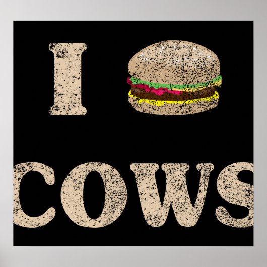 I Hamburger Koeien Poster (Voorkant)