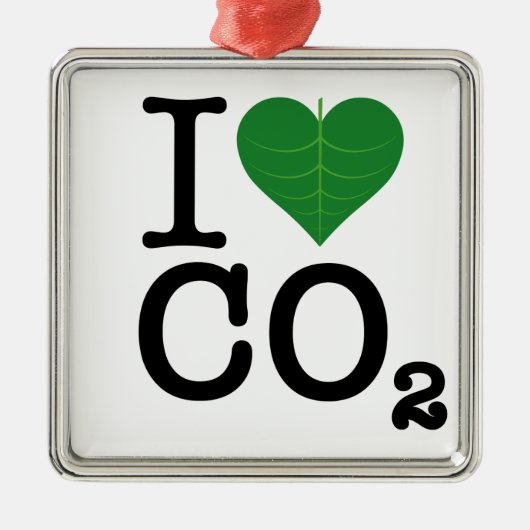 I Harde CO2 Metalen Ornament (Voorkant)