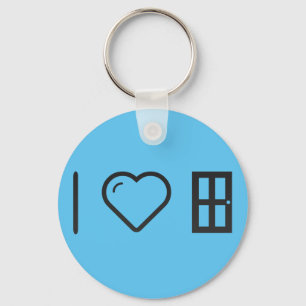 I Harde deurbril Sleutelhanger