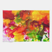 I Harde kleur Theedoek (Horizontaal)