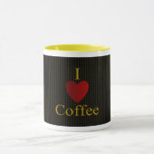 I Harde koffie_Coffee Mok (zwart) (Midden)