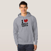 I HARDE (LOVE) zweetbroek Hoodie (Voorkant volledig)