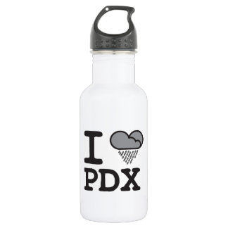 I Harde PDX - Heart Shaped Rain Cloud Waterfles