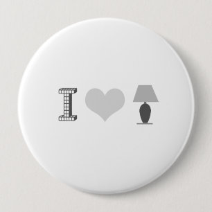 I HARMLICHT RONDE BUTTON 4,0 CM
