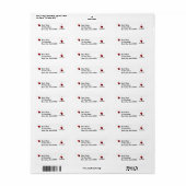 I Hart Angoras Etiket (Full Sheet)