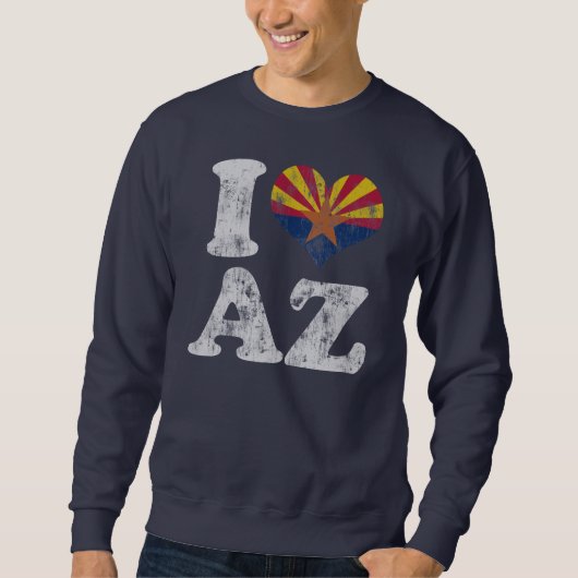 I hart Arizona Flag AZ Trui (Voorkant)
