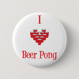 I (hart) Beer Pong Button