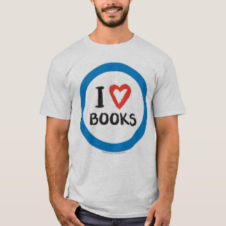 I (Hart) Boeken T-shirt