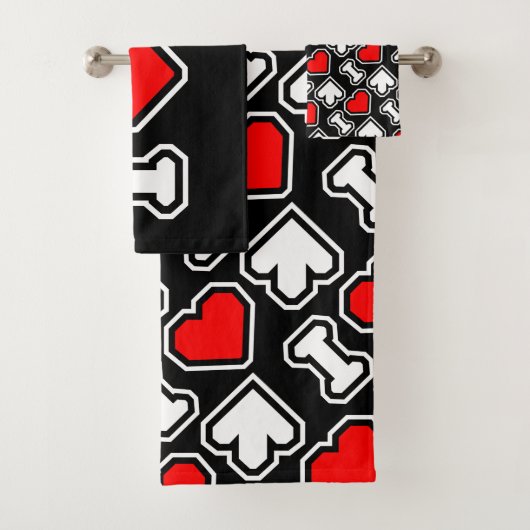 I Hart DDR Bad Handdoek (Insitu)