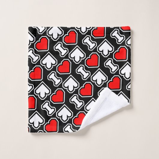 I Hart DDR Bad Handdoek (Wasdoekje)