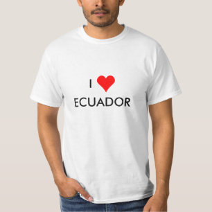 i hart ecuador t-shirt