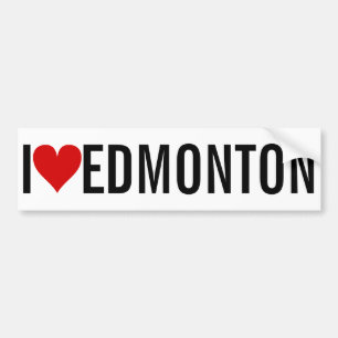 I [Hart] Edmonton Bumpersticker