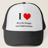 I hart Fiets Design en Fabrications Trucker Pet (Voorkant)