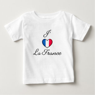"I hart France" Franse Pride "J'adore La France"
