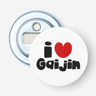 i hart Gaijin Button Flesopener