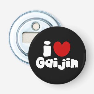 i hart Gaijin Button Flesopener