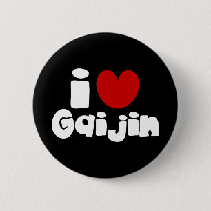 i hart Gaijin Ronde Button 5,7 Cm