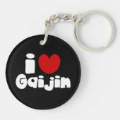 i hart Gaijin Sleutelhanger (Achterkant)