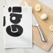 i hart Gaijin Theedoek (Quarter Fold)