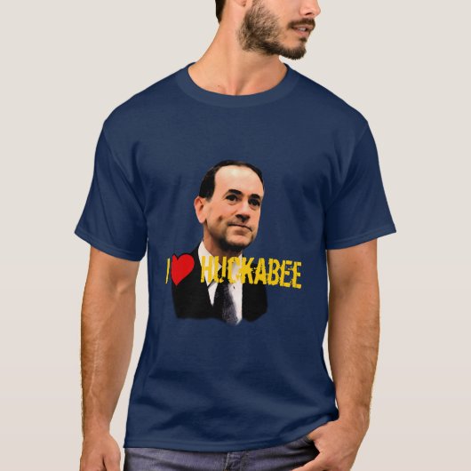 I hart Huckabee T-shirt (Voorkant)