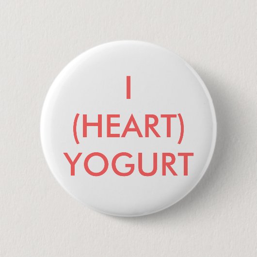 I (HART) JEUGURT RONDE BUTTON 5,7 CM (Voorkant)