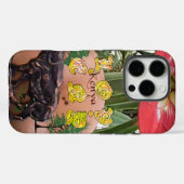 I (Hart) Kenia Buffalo Patch/Print Case-Mate iPhone Case (Achterkant (horizontaal))