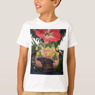 I (Hart) Kenia Buffalo Patch/Print T-shirt
