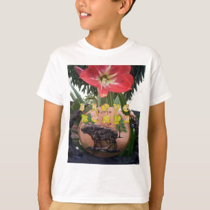 I (Hart) Kenia Buffalo Patch/Print T-shirt