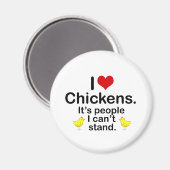 I (Hart)kippen Magneet (Voorkant / Achterkant)