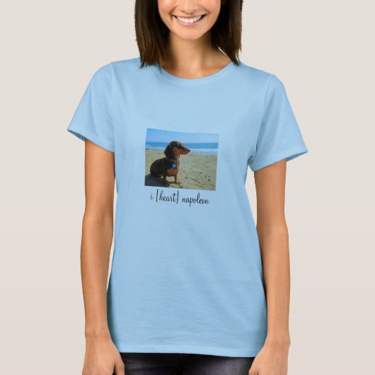i [hart] - Landschapsvrouwen T-shirt (Voorkant)