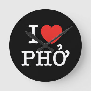 I Hart (Liefde) Pho Ronde Klok