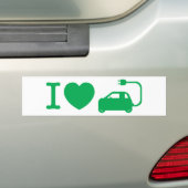 I Hart {Love} NEVs Bumpersticker (Op auto)