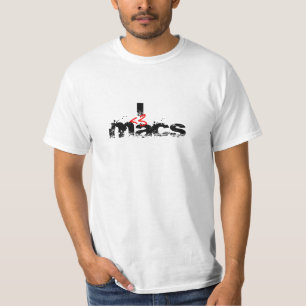 I Hart MAcs (rood) T-shirt